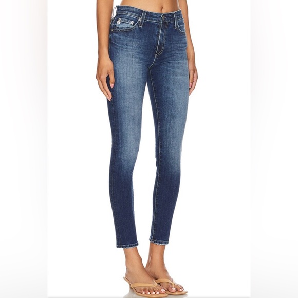 New Farrah Ankle Skinny Leg in 11 Years Palos Verdes AG Jeans revolve high rise - Picture 2 of 6